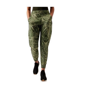 Athleta Sumi Green Marble Brooklyn Jogger Size 2